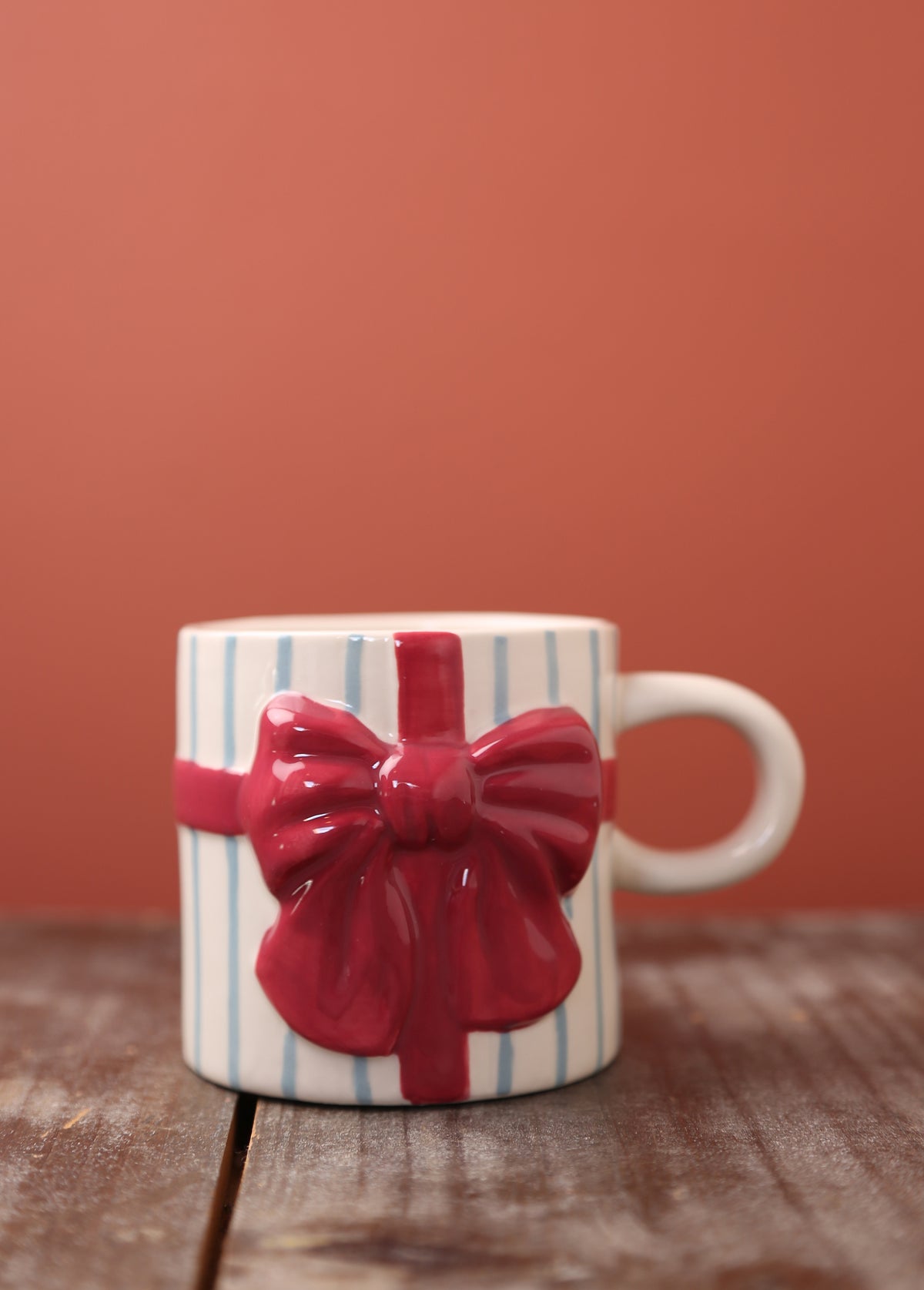 Bowie Patterned Stoneware Mug - Set of 2