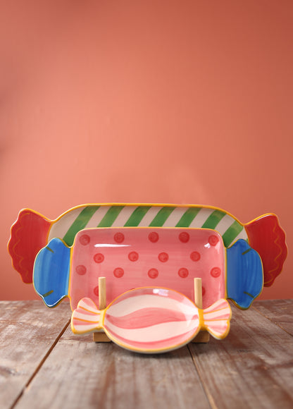 Caramella Sweets Serving Plate
