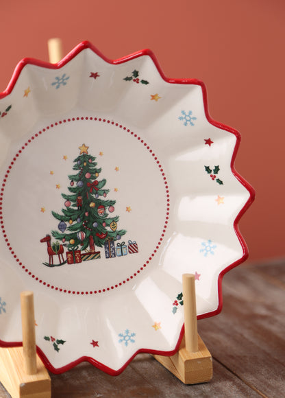 Festive Nostalgia Ceramic Bowl