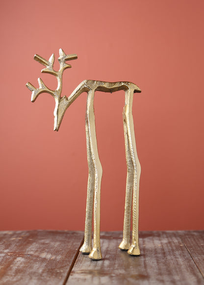Ornamental deer - Gold - 2 Sizes Available