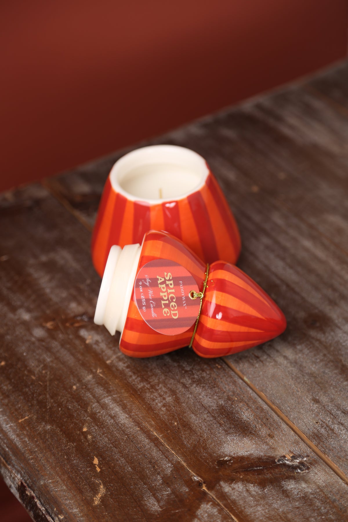 Cabana Ceramic Tree Candle - Spiced Apple