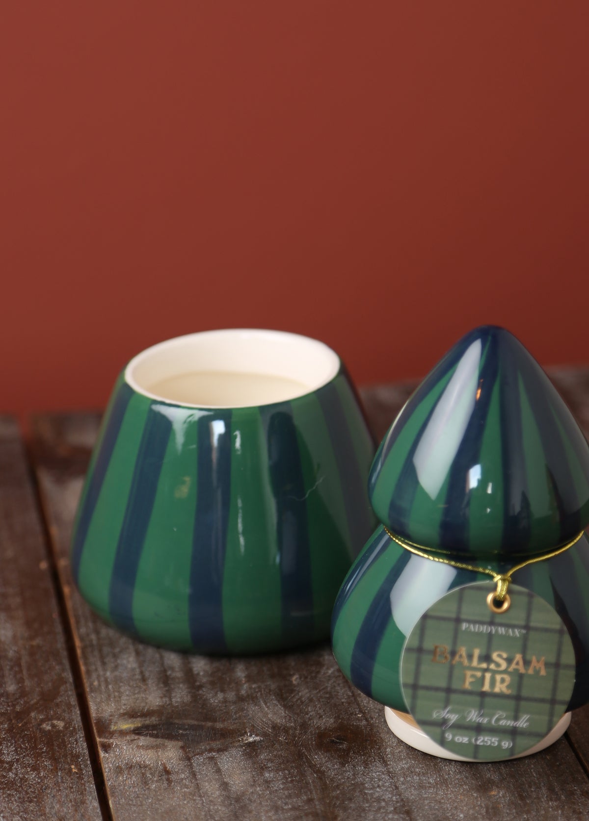 Cabana Ceramic Tree Candle - Balsam Fir