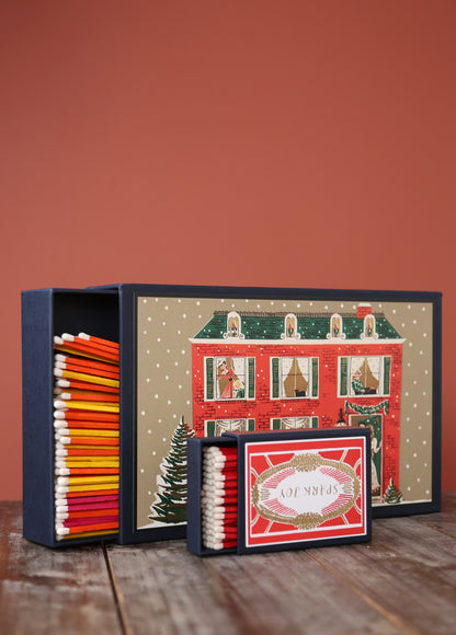 Giant Boxed Matches - Christmas House