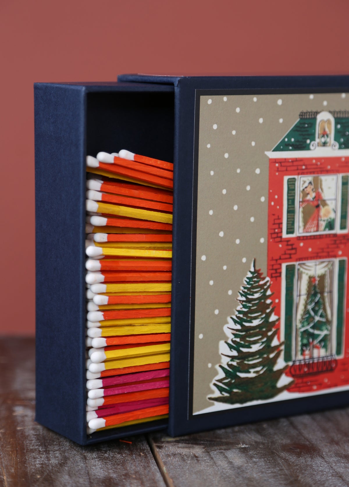 Giant Boxed Matches - Christmas House