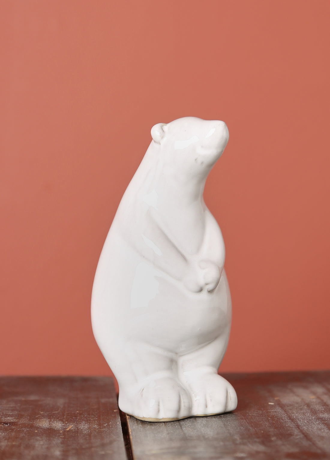 Yogi Coy Ceramic Bear - Ivory