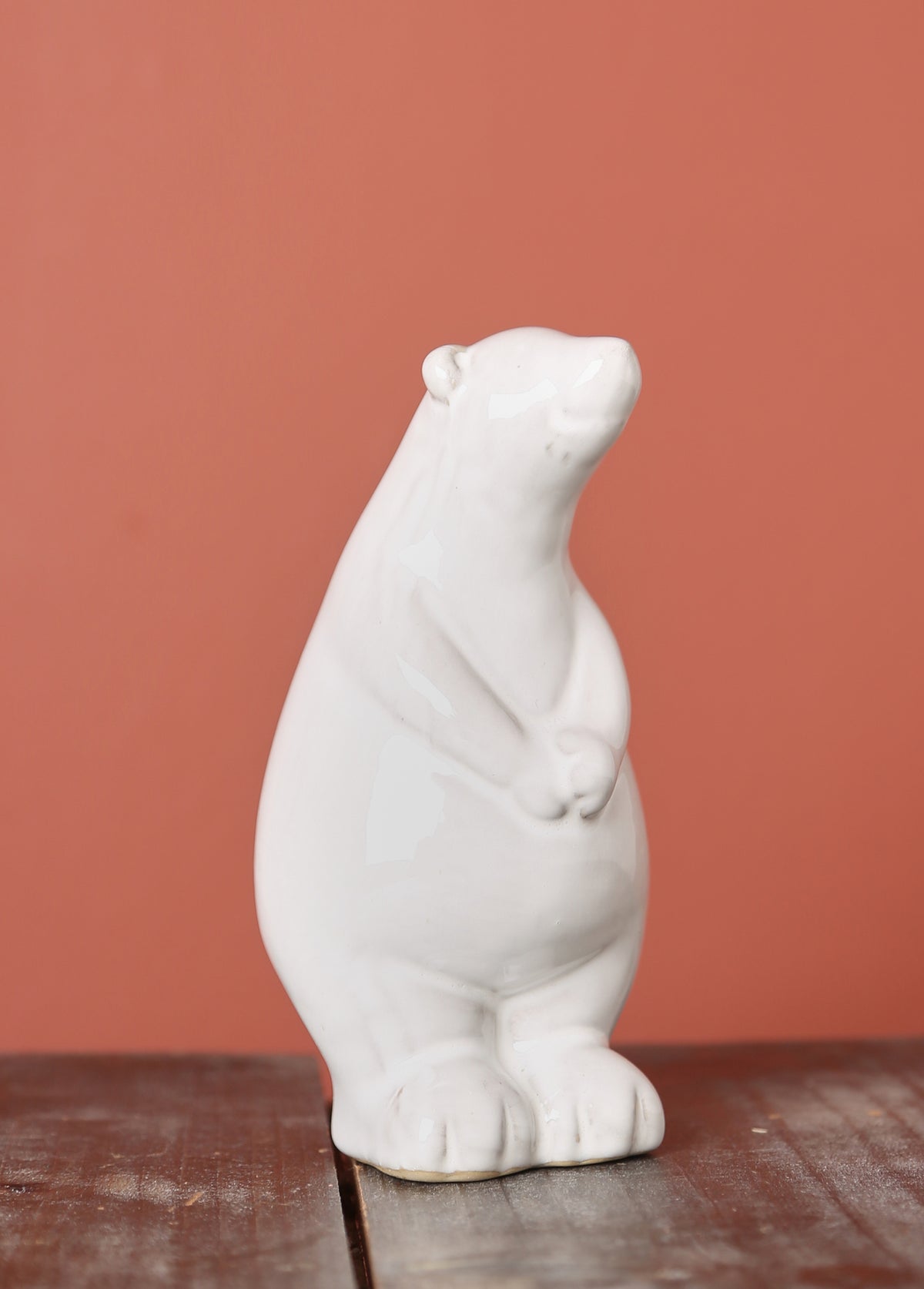 Yogi Coy Ceramic Bear - Ivory