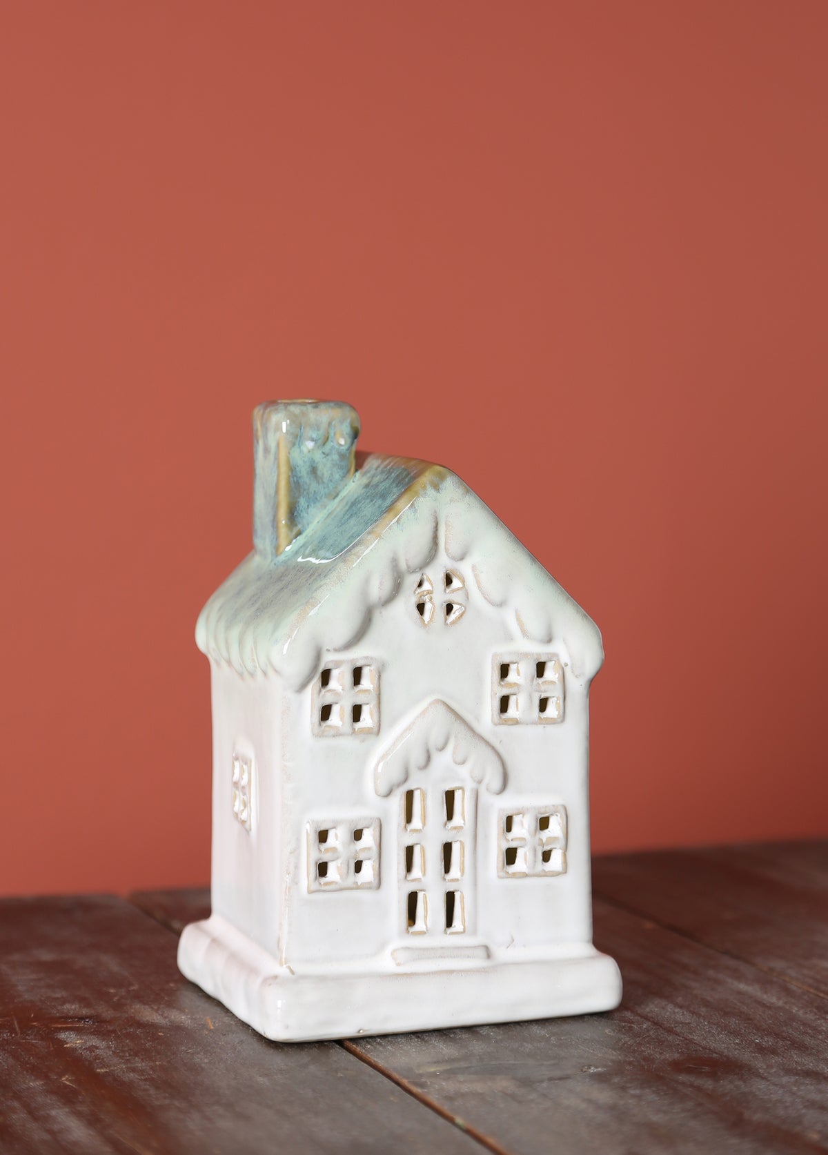 Ceramic Glowing Home - Evergreen