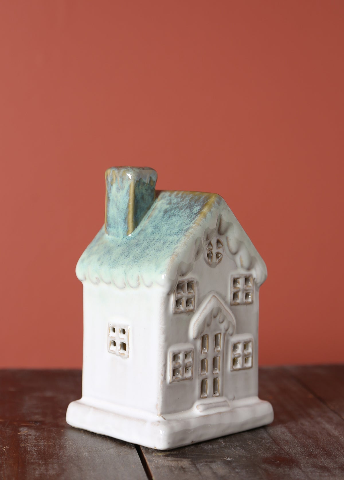 Ceramic Glowing Home - Evergreen
