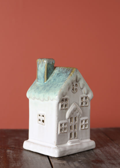 Ceramic Glowing Home - Evergreen