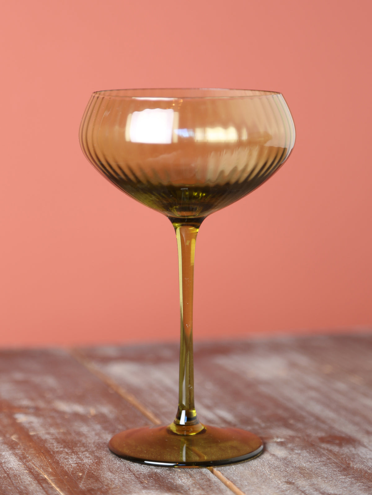 Lou Coupe Glasses - Set of 2 - Olive