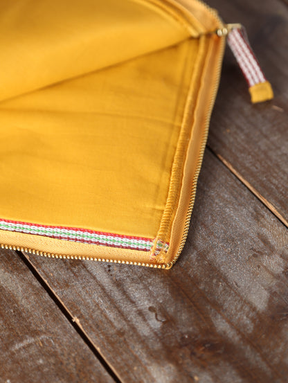 Embroidered Velvet Ipad Sleeve - 2 Colours Available