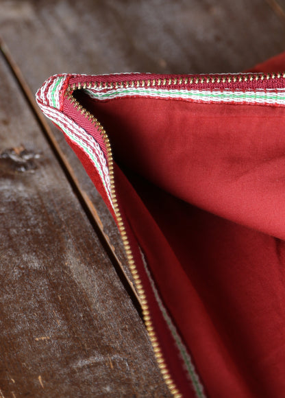 Embroidered Velvet Laptop Sleeve - 2 Colours Available