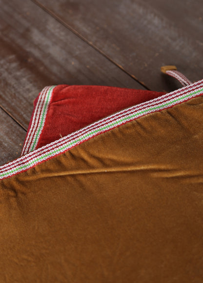Embroidered Velvet Laptop Sleeve - 2 Colours Available