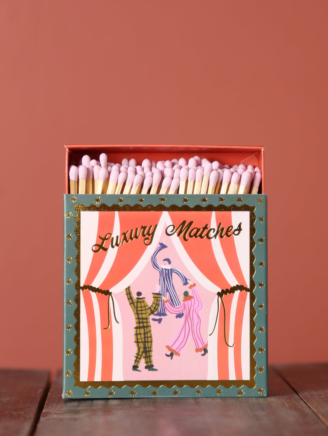Dancing Jesters - Square Box Of Safety Matches
