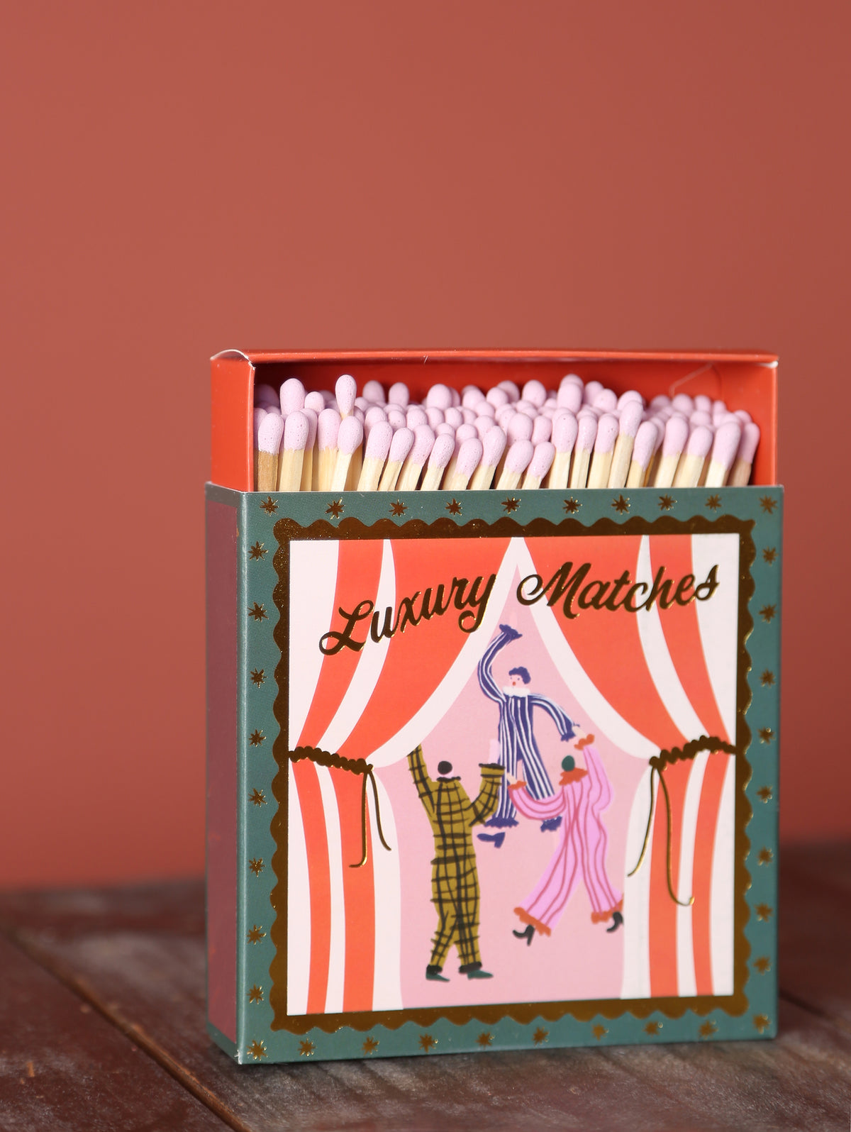 Dancing Jesters - Square Box Of Safety Matches