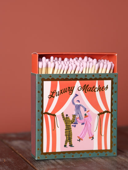 Dancing Jesters - Square Box Of Safety Matches