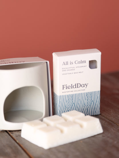 All Is Calm Wax Melts &amp; Wax Burner