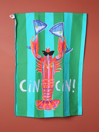 Hijinx Tea Towel - Cin Cin