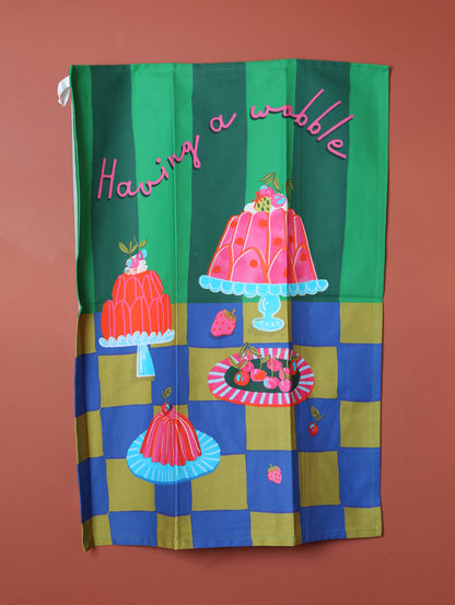 Hijinx Tea Towel - Having A Wobble