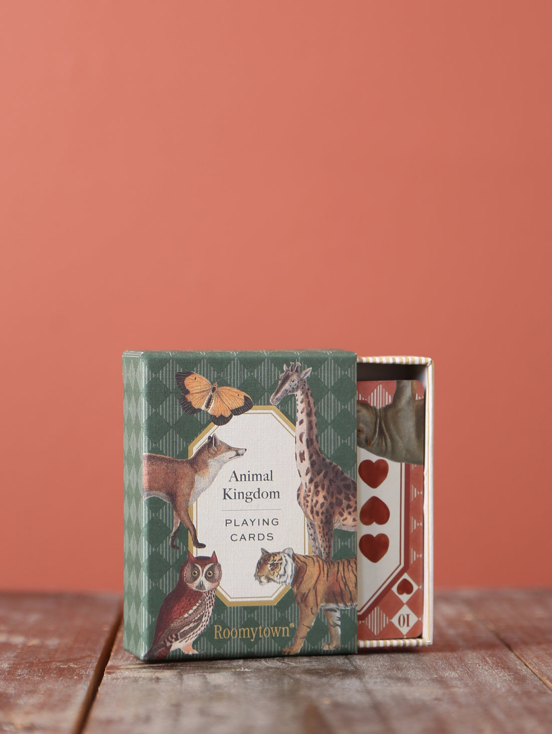 Illustrated Single Deck Playing Cards - Animal Kingdom