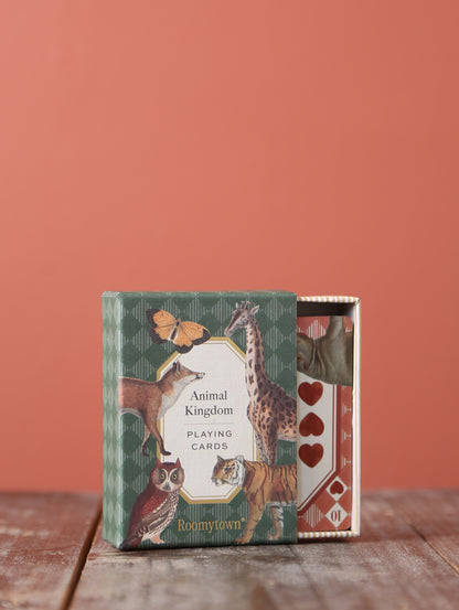Illustrated Single Deck Playing Cards - Animal Kingdom