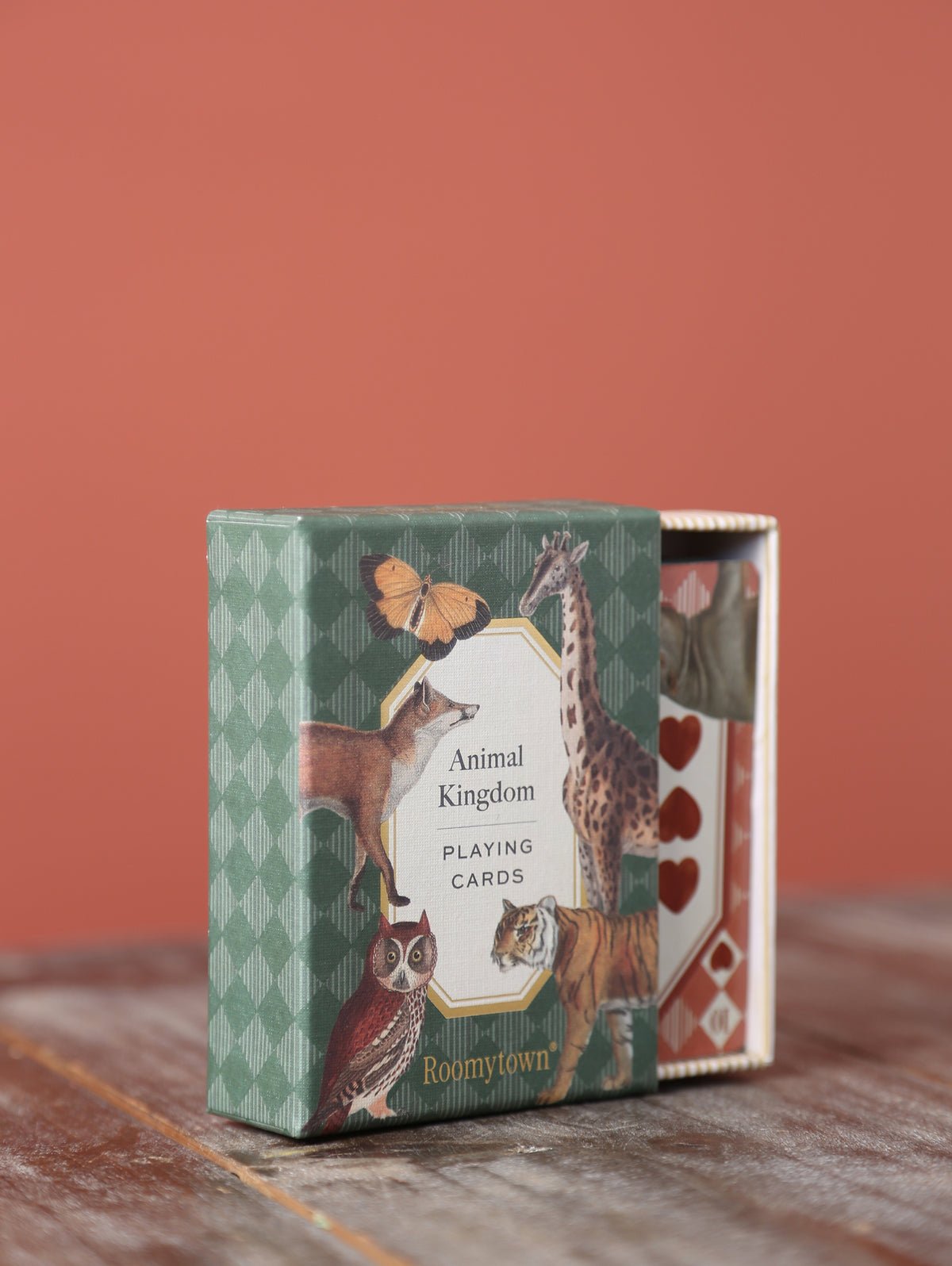 Illustrated Single Deck Playing Cards - Animal Kingdom