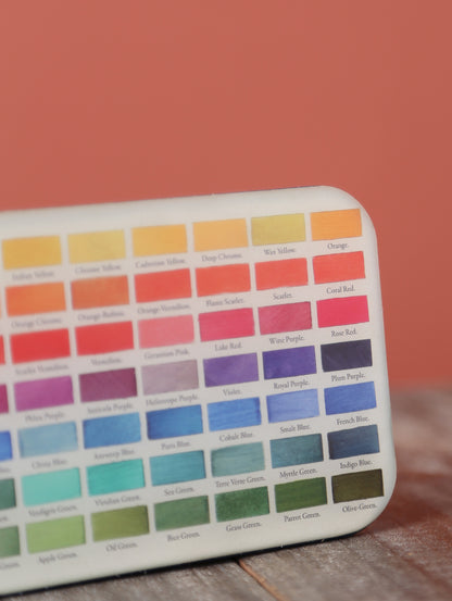 Matches in Enamel Tin  - Nomenclature of Colours