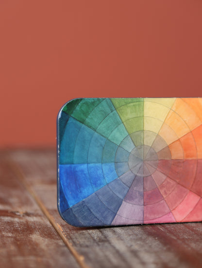Matches in Enamel Tin  - Colour Wheel