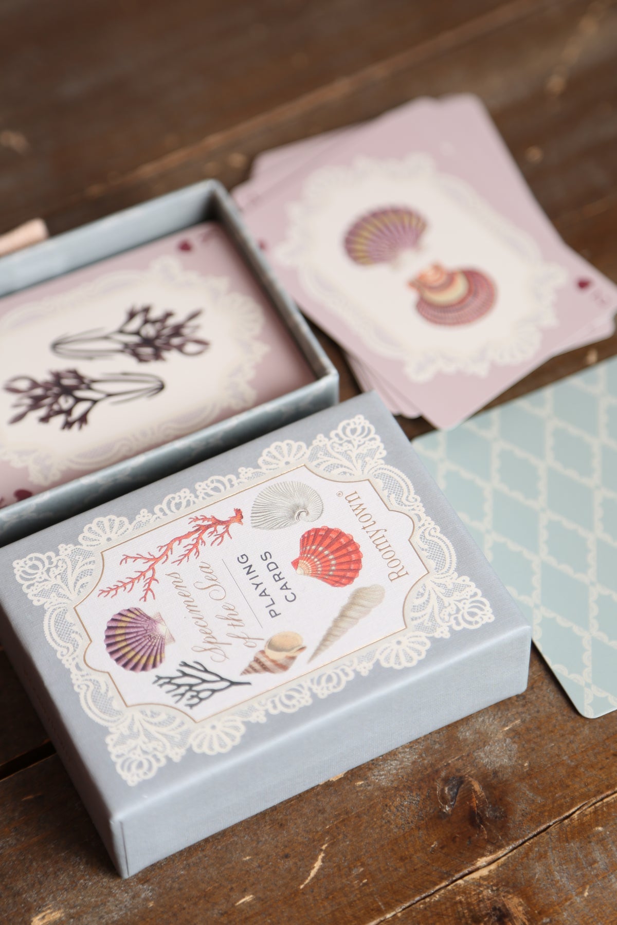 Illustrated Single Deck Playing Cards - Specimens Of The Sea