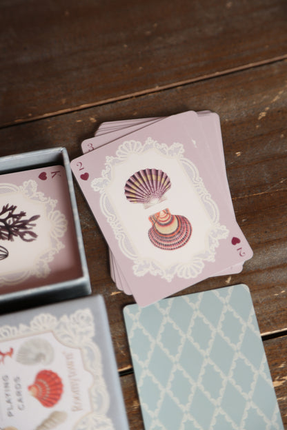 Illustrated Single Deck Playing Cards - Specimens Of The Sea