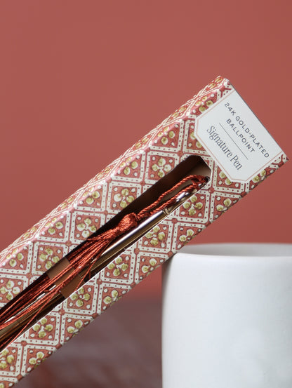 24k Gold Plated Ballpoint Pen - Colour Options Available