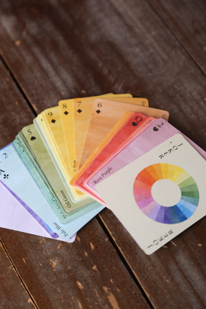 Illustrated Single Deck Playing Cards - Colours