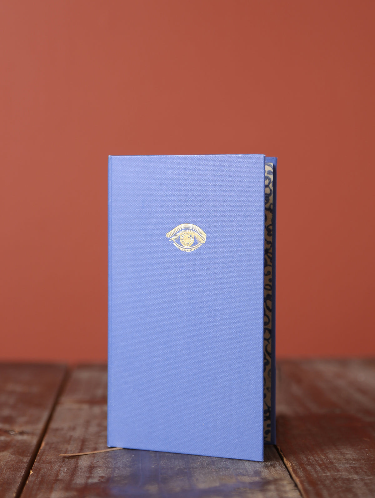Slim Lined, Inspirational Quote Notebook - Blue