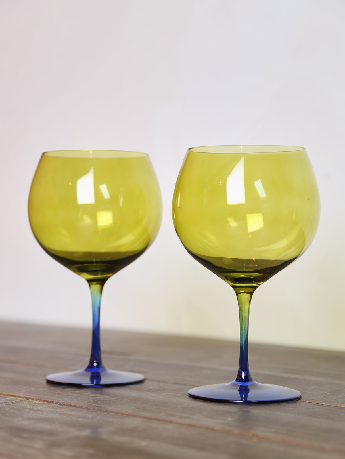 Charlie Copa Glasses - Set of 2 - Green