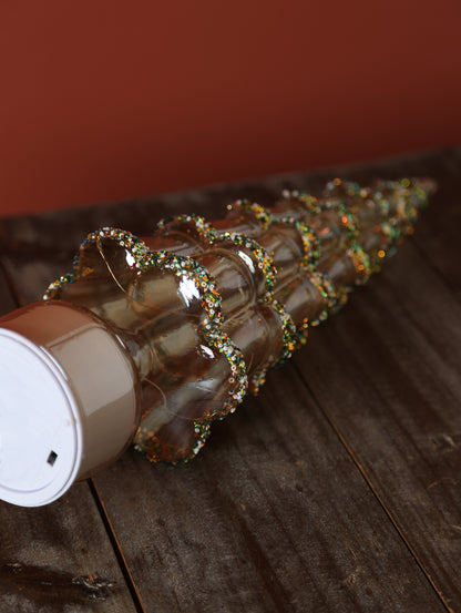 Amber Sequin, Glass rotating tree