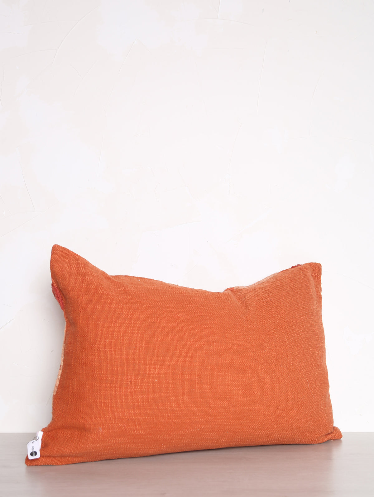 Suzani Embroidered Cushion - Orange, Dusty Rose