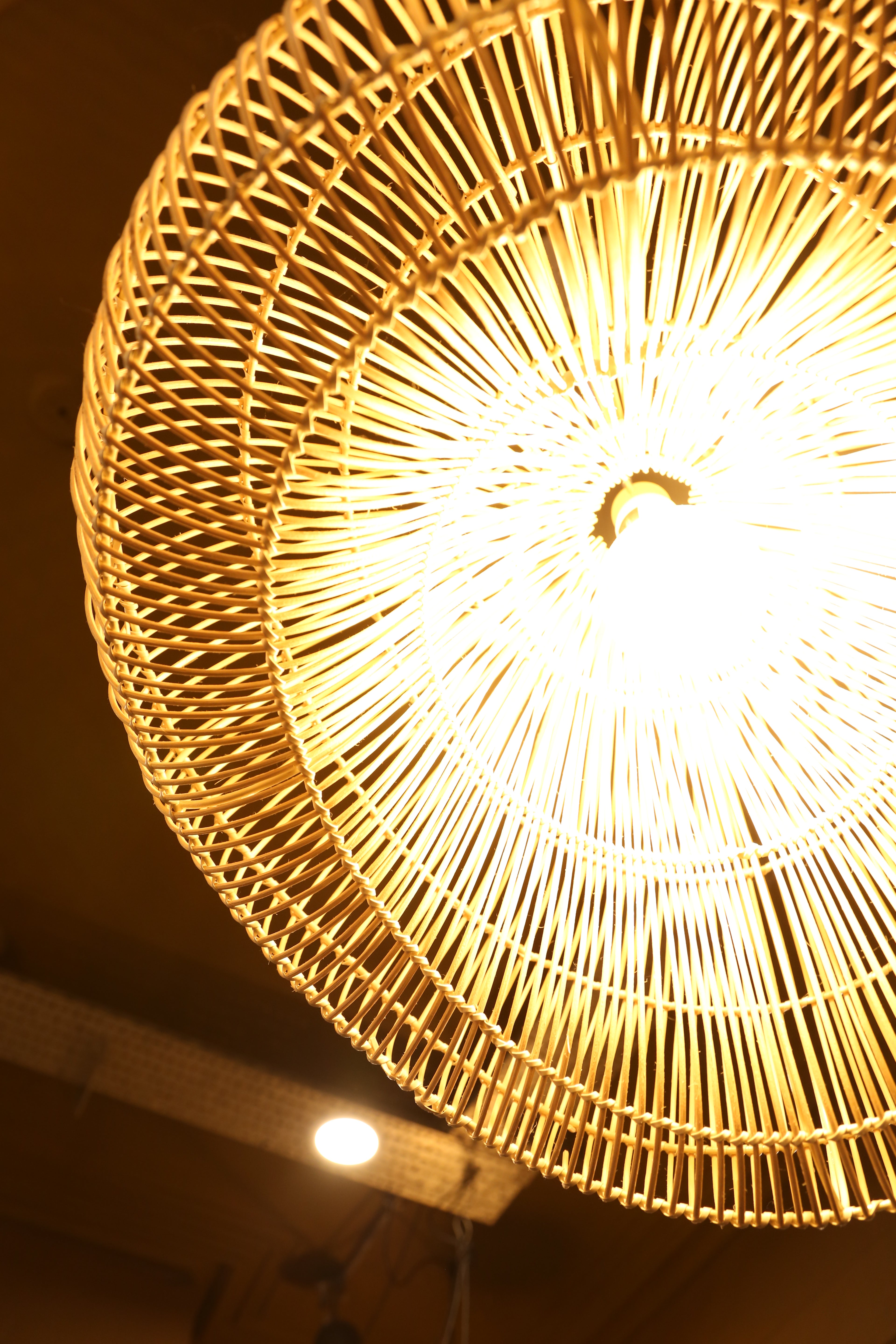 Janzur Hanging lamp - rattan natural