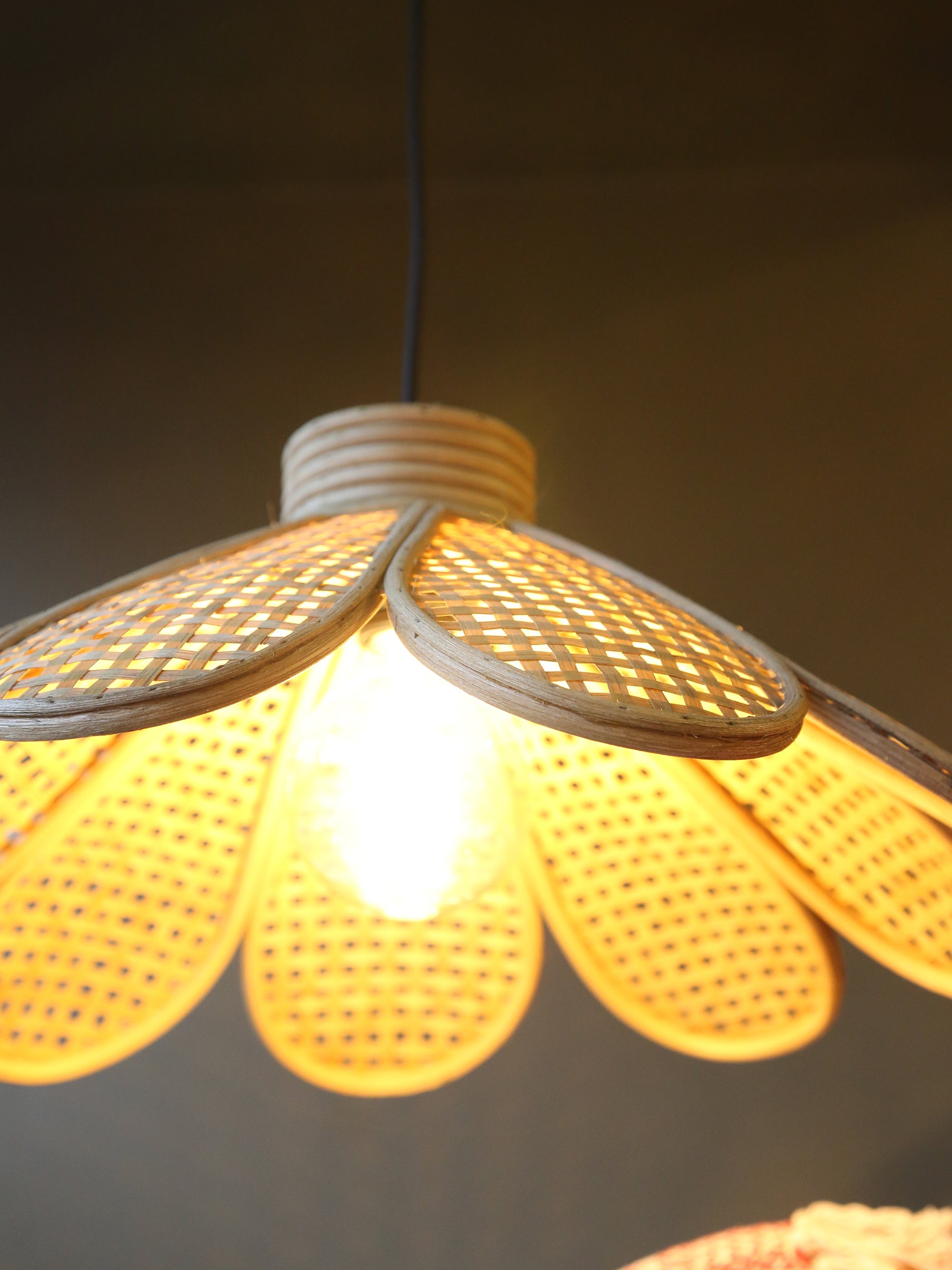 Rattan Ceiling Light