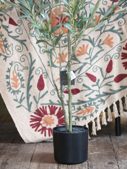 Faux Olive Tree In Pot