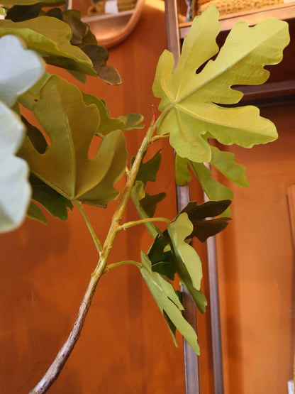 Large Faux Fig Tree In Pot