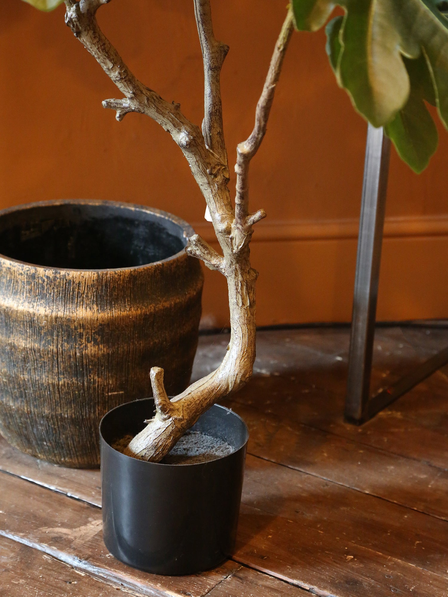 Large Faux Fig Tree In Pot