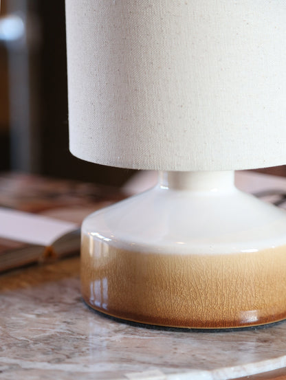 Nina Linen Table Lamp - Beige