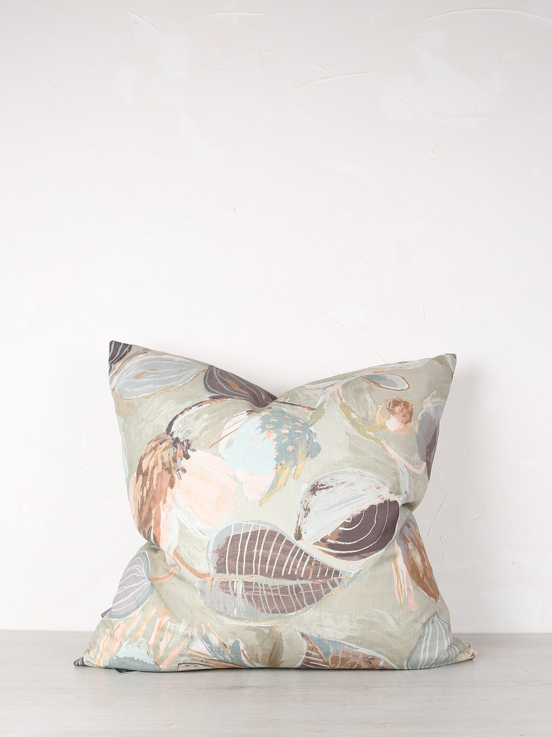 Inez Printed Cushion - Pistachio - 58 X 58cm