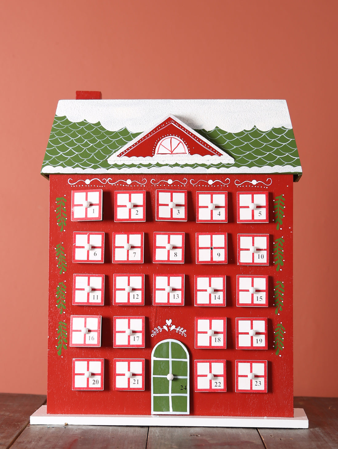 Snowy Townhouse Advent Calendar