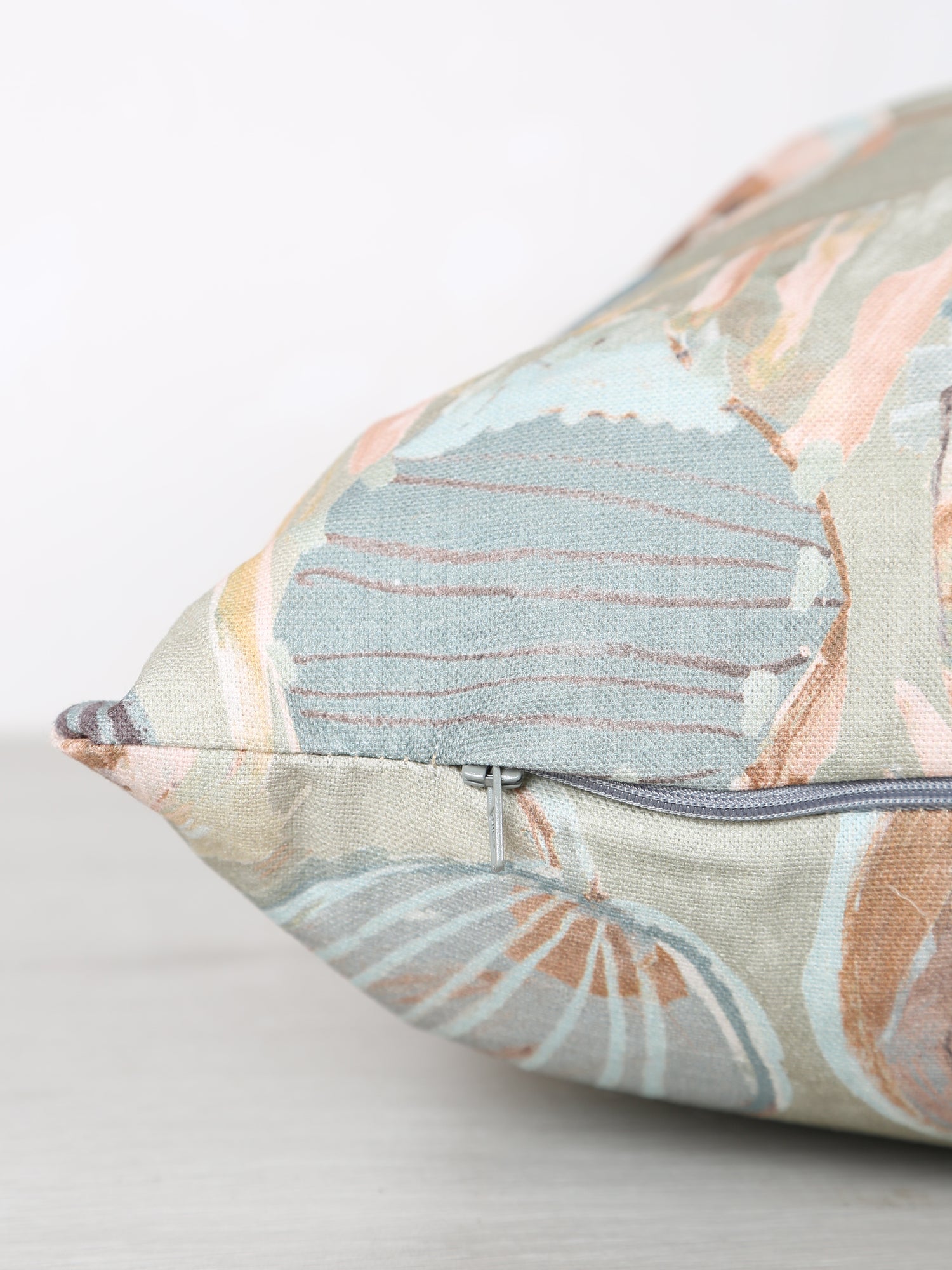 Inez Printed Cushion - Pistachio - 58 X 58cm