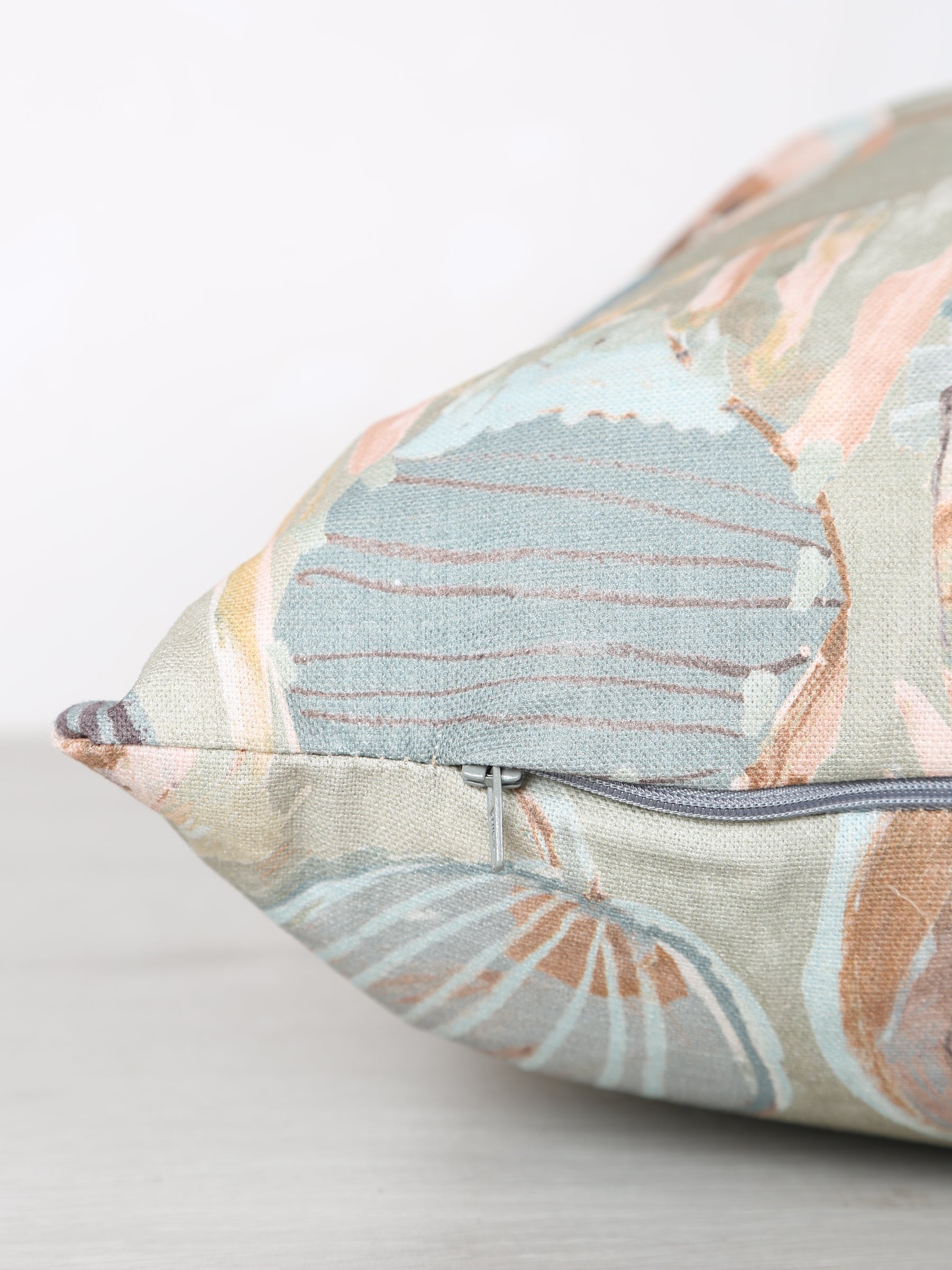 Inez Printed Cushion - Pistachio - 58 X 58cm