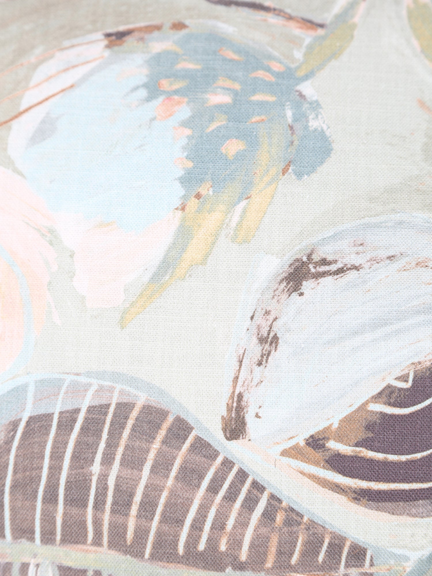 Inez Printed Cushion - Pistachio - 58 X 58cm