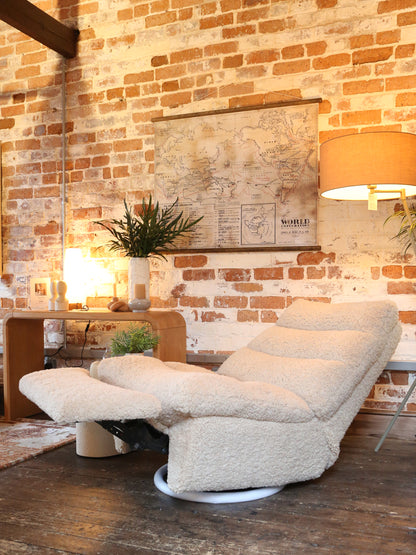 Fable Faux Shearling Reclining Chair