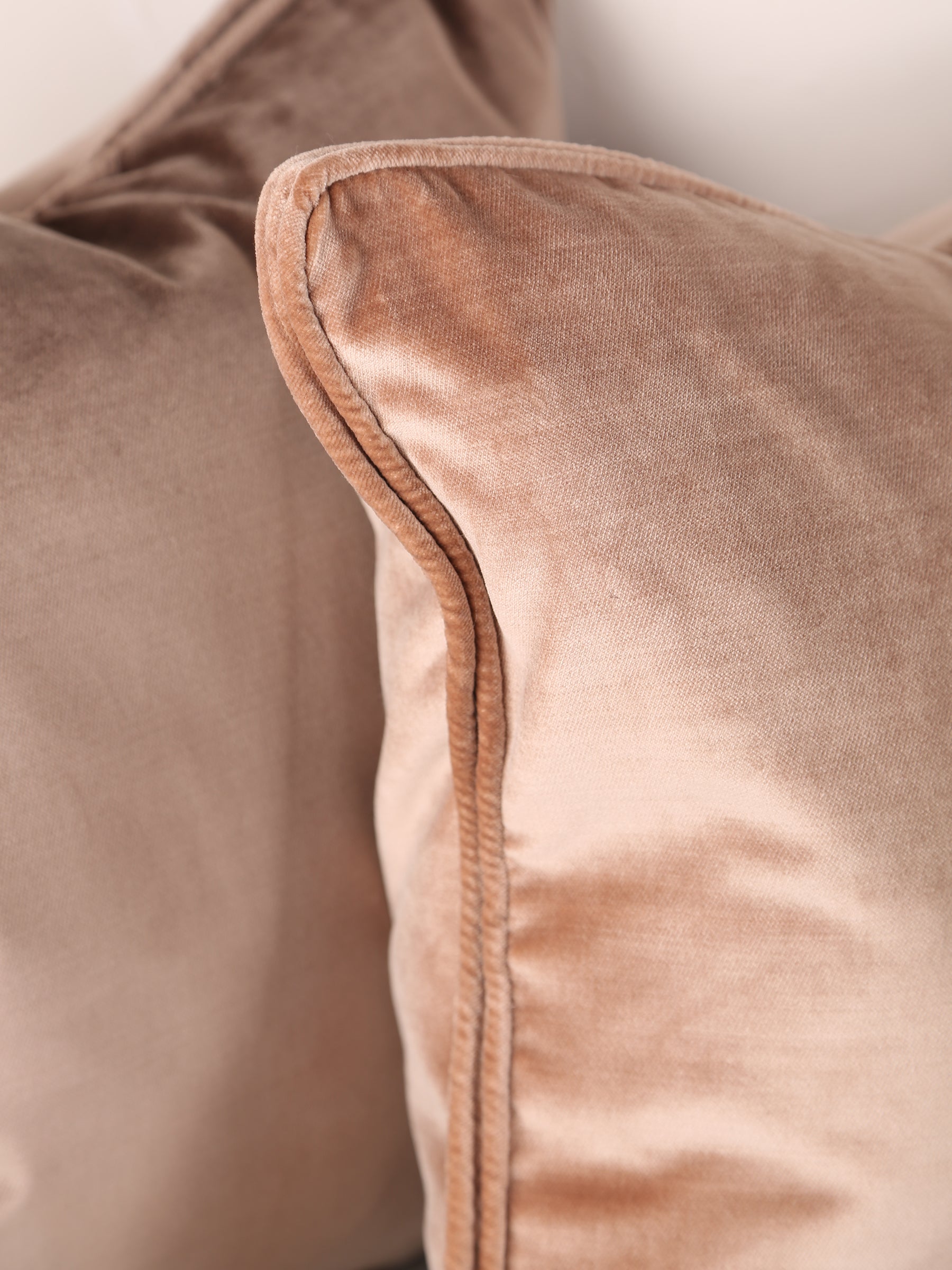 Darcy Velvet Cushion - Dusk Rose- 43 X 43cm