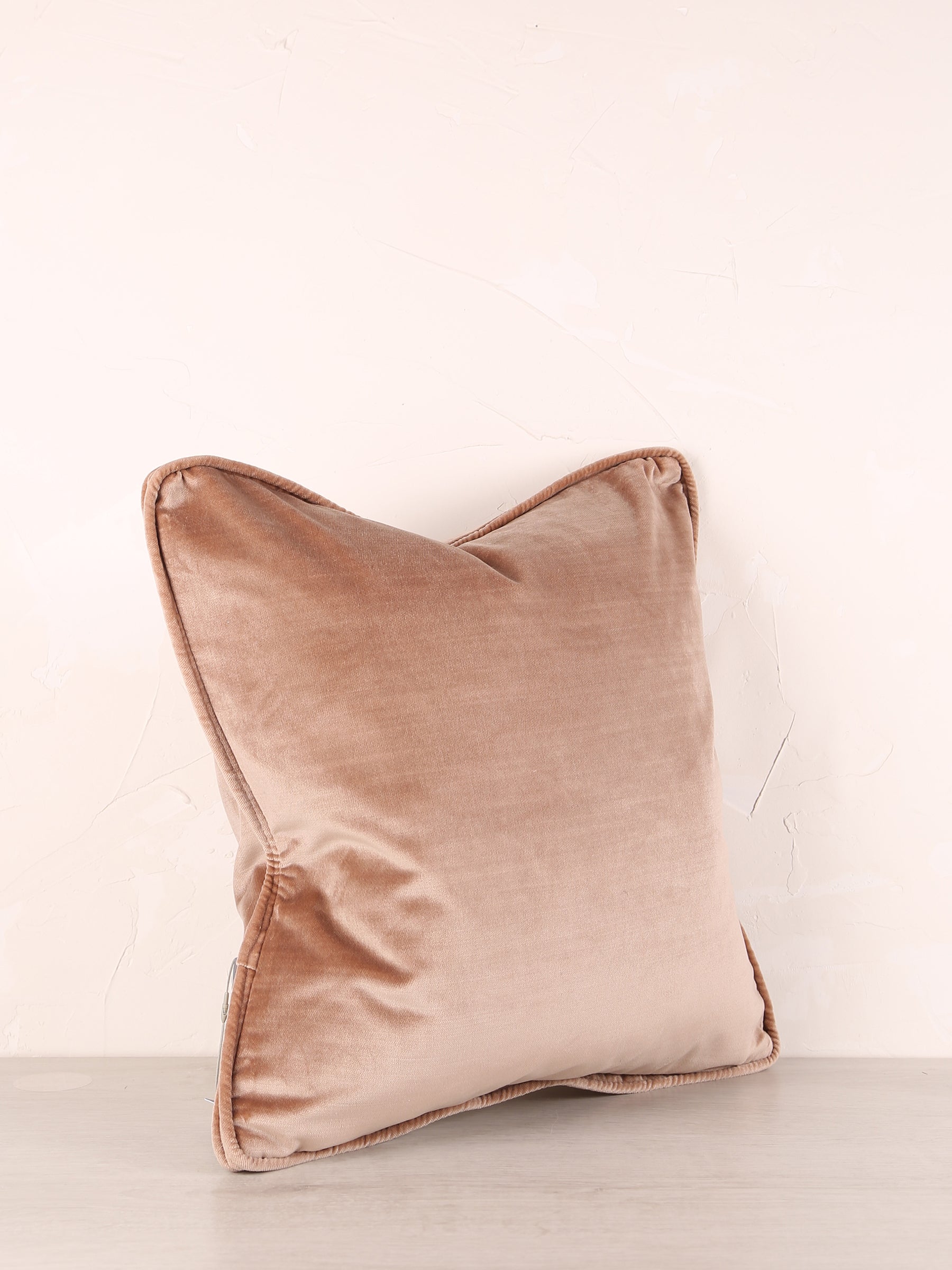 Darcy Velvet Cushion - Dusk Rose- 43 X 43cm